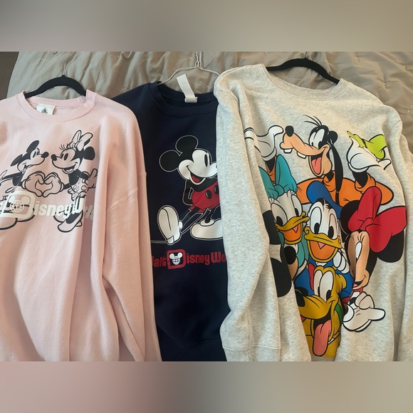 Disney Tops - Disney world parks XXL sweatshirt lot
